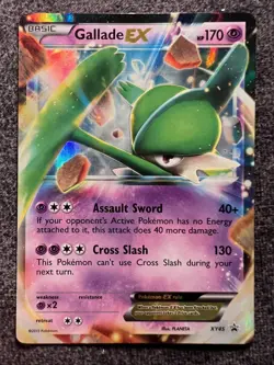 Gallade EX XY45 Black Star Promo Ultra Rare Holo Pokemon Card LP - Image 1