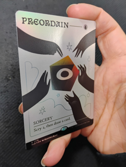 MTG Preordain RAINBOW FOIL Secret Lair Drop 1719 NM Beautiful Card 🔥 - Image 3