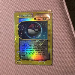 Master Ball 143/165 Expedition Pokemon Card WoTC E-Reader - Image 1