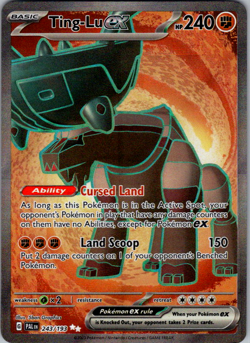 Ting-Lu ex - 243/193 - Pokemon Paldea Evolved Full Art Ultra Rare Card NM - Image 1