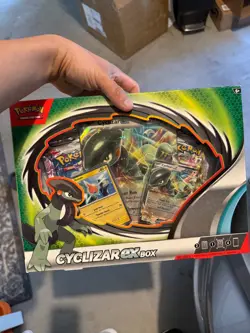 Pokemon Cards - CYCLIZAR EX BOX (4 Boosters, 2 Foils, 1 Jumbo Foil) - Sealed 820650852336 - Image 1