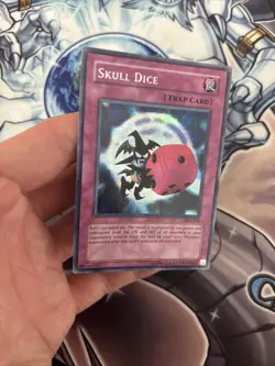 (EF) Skull Dice Yu-Gi-Oh Promo Card EDS-003 Prismatic Secret Rare VLP - Image 3