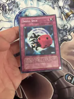 (EF) Skull Dice Yu-Gi-Oh Promo Card EDS-003 Prismatic Secret Rare VLP - Image 4