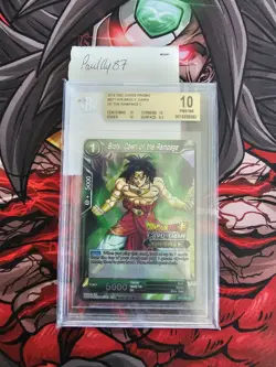 Dragon Ball Super Card Game Broly Dawn Of The Rampage Judge BGS 10 - Image 1