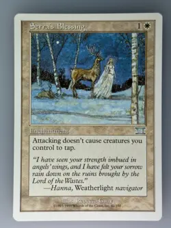 MTG Serra’s Blessing - Sixth Edition (6ED) – LP/NM - Image 1