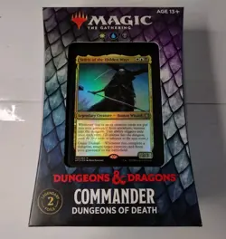 (SEALED, New) MTG Dungeons of Death Dungeons & Dragons Commander Deck ENG - Image 1