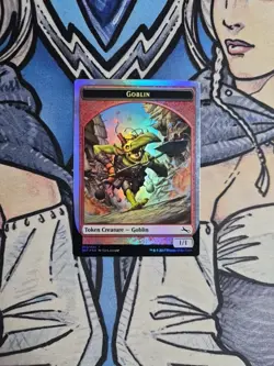 1x Goblin Token FOIL - NM UST Unstable MTG - Image 1