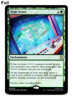 High Score (Surge Foil) MTG Commander: Teenage Mutant Ninja Turtles NM 🌳 - Image 1