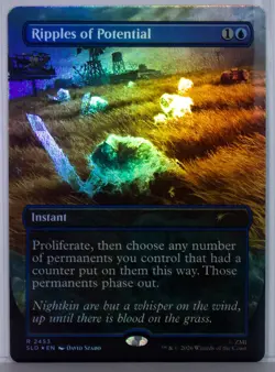 Ripples of Potential [New, Near Mint] *Rainbow Foil* {Fallout SLD} - Image 2
