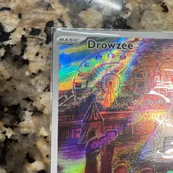 Pokemon Drowzee Illustration Rare Full Art Holo SV01 210/198 70 HP Forced Sleep - Image 5