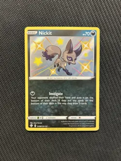 Pokemon TCG Nickit SV081/SV122! NM Condition! See Description! - Image 1