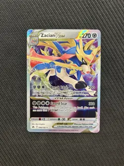 Pokemon TCG Zacian Vstar 096/159! NM Condition! See Description! - Image 1