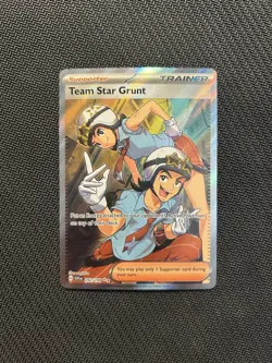 Pokemon TCG Team Star Grunt 242/198! NM Condition! See Description! - Image 1