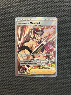 Pokemon TCG Single Strike Style Mustard TG28/TG30! NM Condition! See Description - Image 1