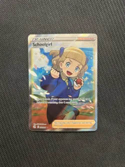 Pokemon TCG Schoolgirl 262/264! NM Condition! See Description! - Image 1