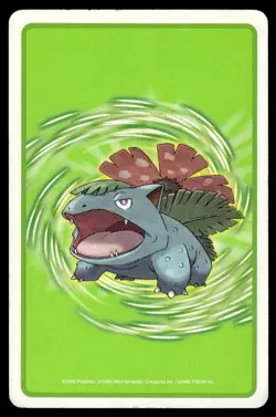 Bulbasaur Ace of Clubs Venusaur Poker Deck Pokemon Japanese ~ HP - Image 2
