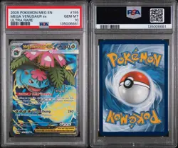 Mega Venusaur EX 155/132 Ultra Rare - Pokemon Mega Evolution - PSA 10 - Image 3