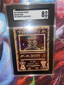 2000 POKEMON GAME MOVIE POKEMON 2000 MOVIE ANCIENT MEW Sgc 8 - Image 1