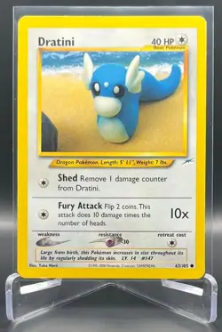 Pokemon TCG Neo Destiny DRATINI Regular, Common - 63/105 - Image 1