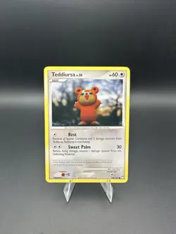 Pokemon TCG Teddiursa 105/123 Mysterious Treasures Yuka Morii - Image 1