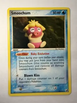 Pokemon TCG Smoochum EX Unseen Forces Rare 31/115 2005 50 HP Yuka Morii - Image 1
