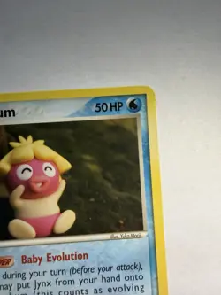 Pokemon TCG Smoochum EX Unseen Forces Rare 31/115 2005 50 HP Yuka Morii - Image 4