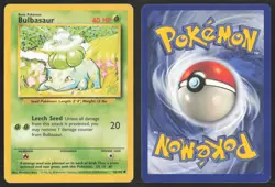 Pokemon TCG | Bulbasaur 44/102 | Common | Base Set | Moderately Played - Image 1