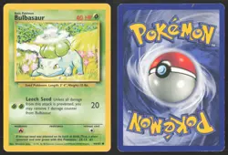 Pokemon TCG | Bulbasaur 44/102 | Common | Base Set | Moderately Played - Image 1