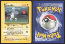 Pokemon TCG | Magnemite 53/102 | Common | Base Set | Moderately Played - Image 1