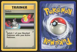 Pokemon TCG | Switch 95/102 | Common | Base Set | Moderately Played - Image 1