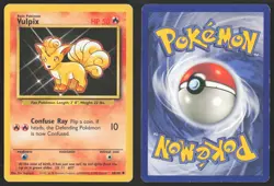 Pokemon TCG | Vulpix 68/102 | Common | Base Set | Moderately Played - Image 1