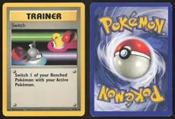 Pokemon TCG | Switch 95/102 | Common | Base Set | Moderately Played - Image 1