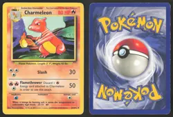 Pokemon TCG | Charmeleon 24/102 | Uncommon | Base Set | Moderately Played - Image 1