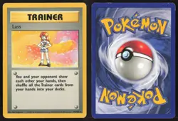 Pokemon TCG | Lass 75/102 | Rare | Base Set | Moderately Played - Image 1