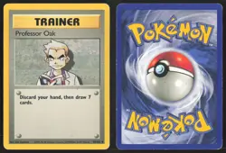 Pokemon TCG | Professor Oak 88/102 | Uncommon | Base Set | Moderately Played - Image 1