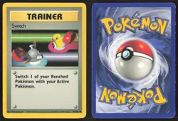 Pokemon TCG | Switch 95/102 | Common | Base Set | Moderately Played - Image 1