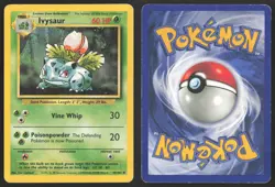 Pokemon TCG | Ivysaur 30/102 | Uncommon | Base Set | Moderately Played - Image 1