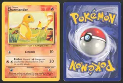 Pokemon TCG | Charmander 46/102 | Common | Base Set | Moderately Played - Image 1
