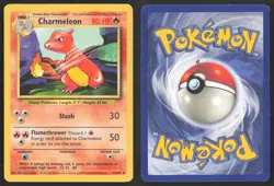 Pokemon TCG | Charmeleon 24/102 | Uncommon | Base Set | Moderately Played - Image 1