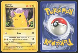 Pokemon TCG | Pikachu 58/102 | Common | Base Set | Moderately Played - Image 1