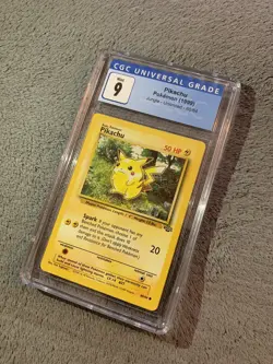 1999 Pokemon Pikachu 60/64 Jungle CGC 9 (PSA BGS) NM/MINT+ - Image 2