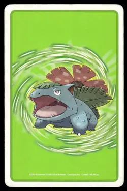 Charmander Ace of Hearts Venusaur Poker Deck Pokemon Japanese ~ HP - Image 2