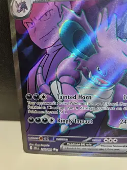 Team Rockets Nidoking ex 216/182 - Pokemon TCG - Destin Rivals - NM - Image 5