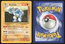 Pokemon TCG | Machoke 34/102 | Uncommon | Base Set | Lightly Played - Image 1