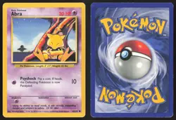 Pokemon TCG | Abra 43/102 | Common | Base Set | Lightly Played - Image 1