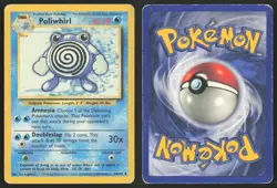 Pokemon TCG | Poliwhirl 38/102 | Uncommon | Base Set | Moderately Played - Image 1