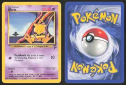 Pokemon TCG | Abra 65/130 | Common | Base Set 2 | Lightly Played - Image 1