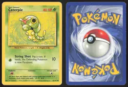 Pokemon TCG | Caterpie 45/102 | Common | Base Set | Lightly Played - Image 1