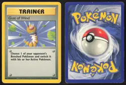 Pokemon TCG | Gust of Wind 93/102 | Common | Base Set | Moderately Played - Image 1