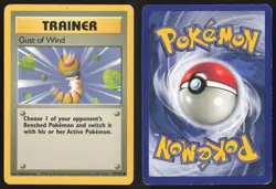 Pokemon TCG | Gust of Wind 93/102 | Common | Base Set | Moderately Played - Image 1